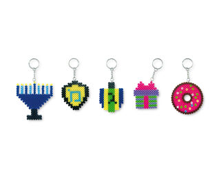 Chanukah Iron On Beads